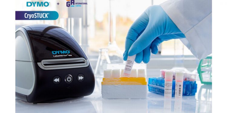 DYMO Partners With GA International (LabTAG) To Offer Cryogenic Labels For DYMO Labelwriter 5 Series Printers