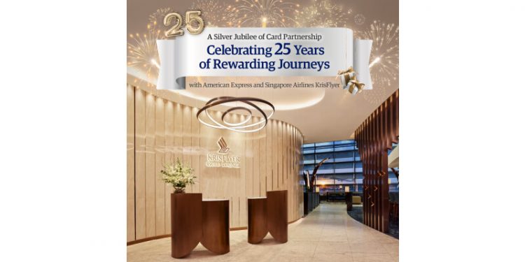 American Express and Singapore Airlines KrisFlyer Celebrate 25 Years of Partnership with Special Limited-Time Rewards for Card Members