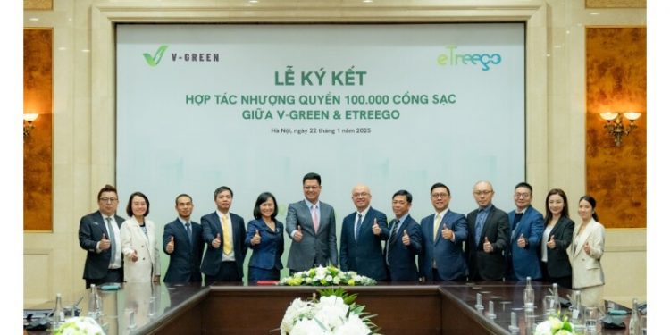 V-GREEN and eTreego sign MoU to develop 100,000 VinFast charging portals in Indonesia, the Philippines and Vietnam