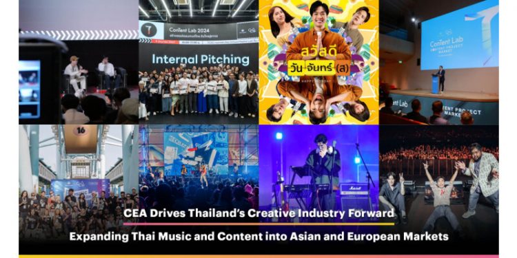 CEA Drives Thailand’s Creative Industry Forward: Expanding Thai Music and Content into Asian and European Markets