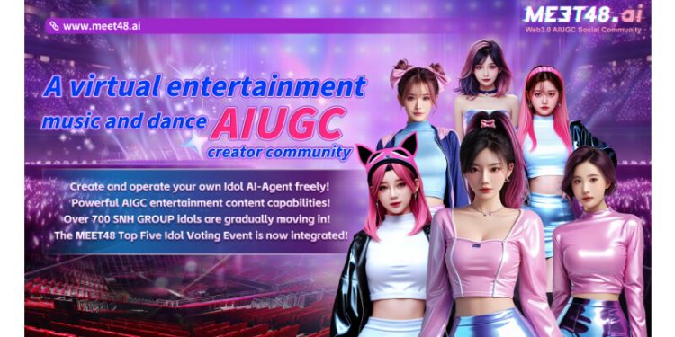 MEET48 Unveils Multiple AI Products, Redefining the Future of the Entertainment Industry