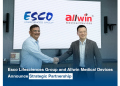 Esco Lifesciences Group and Allwin Medical Devices Announce Strategic Partnership