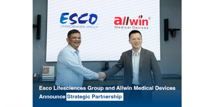 Esco Lifesciences Group and Allwin Medical Devices Announce Strategic Partnership