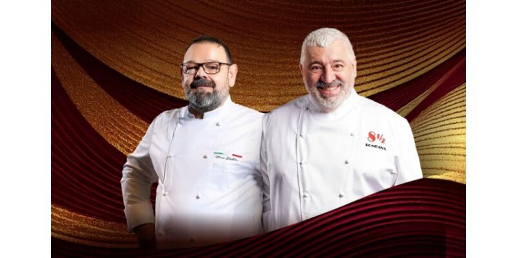 8½ Otto e Mezzo BOMBANA at Galaxy Macau Welcomes New Executive Chef Marino D’Antonio for a Master Collaborative Dinner at Showcasing the Vibrant Culinary Cultures of Italy with Umberto Bombana