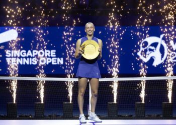 Elise Mertens clinches singles title at inaugural Singapore Tennis Open