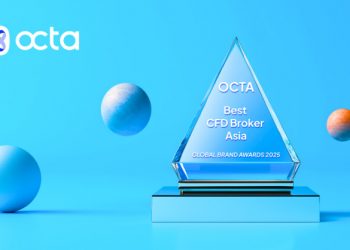 Octa broker receives the ‘Best CFD Broker Asia 2025’ award