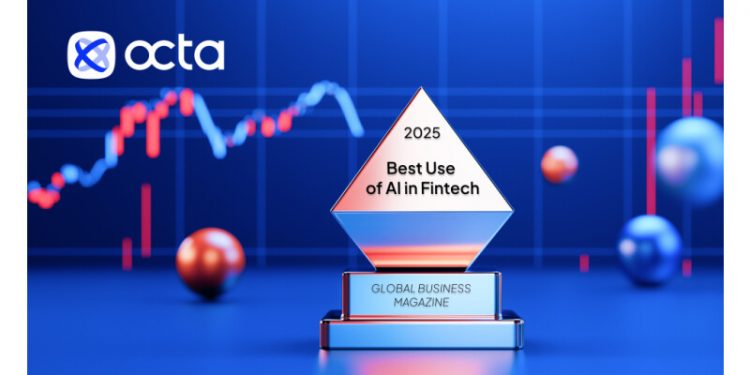 Octa broker receives the ‘Best use of AI in fintech’ award