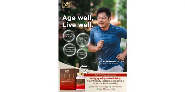 NJHealth NMN Ambassador Li Nan Xing Advocates Healthy Ageing