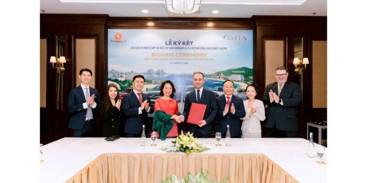 Vingroup and global investment firm JTA Investment Qatar signed MOU for strategic investments in VinFast and Vinpearl