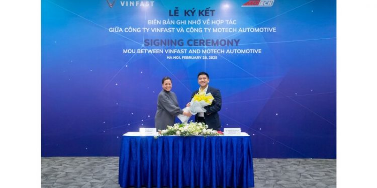 VinFast signs MOU with Motech to expand service workshop network in the Philippines