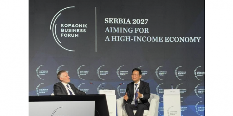 TOJOY CEO GE Jun Advocates Enhanced China-Europe Collaboration at Kopaonik Business Forum