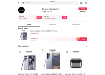 Samsung Electronics Singapore Launches Brand TikTok Shop to Drive Consumer Discovery and Interactivity in an Era of Shoppertainment