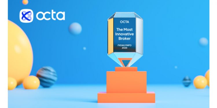 Octa recognised as the most innovative broker 2025 by FXDailyInfo