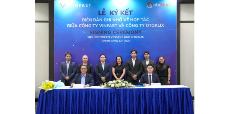 VinFast expands service network in Indonesia through partnership with PT Oto Klix Indonesia