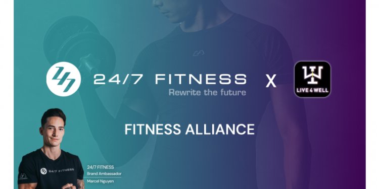 24/7 FITNESS and LIVE4WELL Join Forces in Powerful Alliance Turn Your Sweat into Tangible Rewards