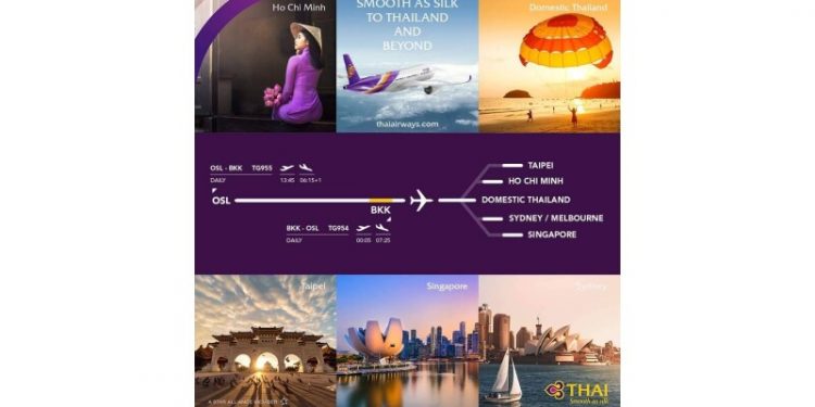 THAI Airways Bolsters the Role of Nordic–Asia Pacific Connectivity Hub to Celebrate 120 Years of Thai–Norwegian Diplomatic Relations