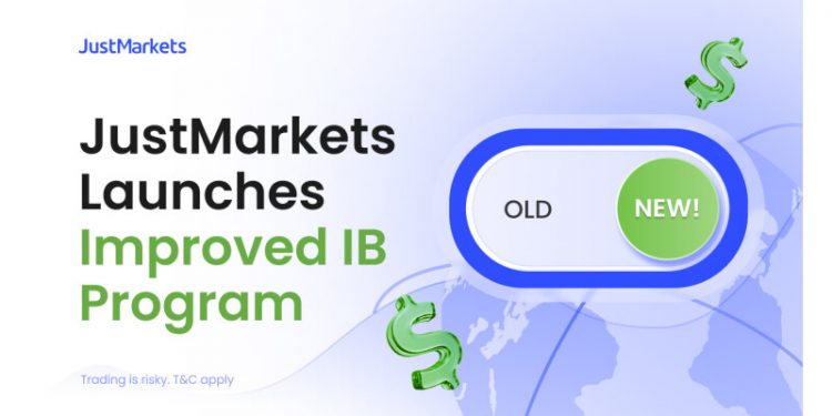 JustMarkets Launches Improved IB Program Focused on Transparency and Unlimited Growth