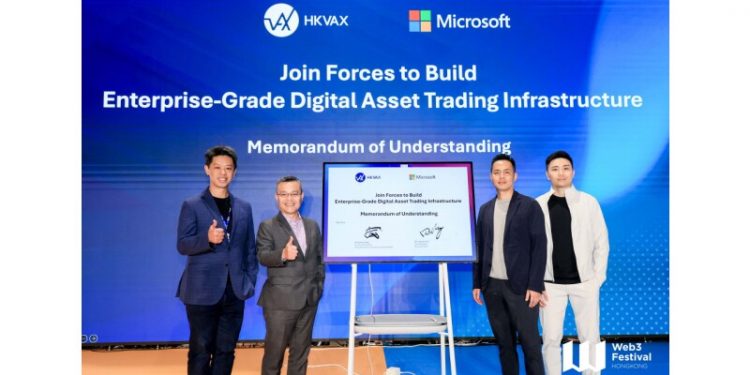 HKVAX Collaborates with Microsoft Hong Kong to Build Enterprise-Grade Digital Asset Trading Infrastructure