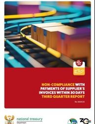 Government departments commended for timeous payment of supplier invoice