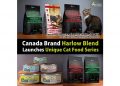 Canada Brand Harlow Blend Launches Unique Cat Food Series
