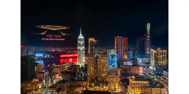 Vietnam sets world record with dazzling drone show featuring 10,500 drones