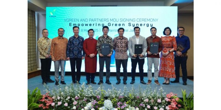 V-GREEN signs MOU with four partners to deploy over 60,000 VinFast EV charging ports in Indonesia, with a projected total investment of usd 300 million