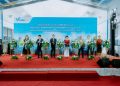 GSM launches Xanh SM platform, officially distributes VinFast VF 3 and VF 5 electric vehicles in Laos