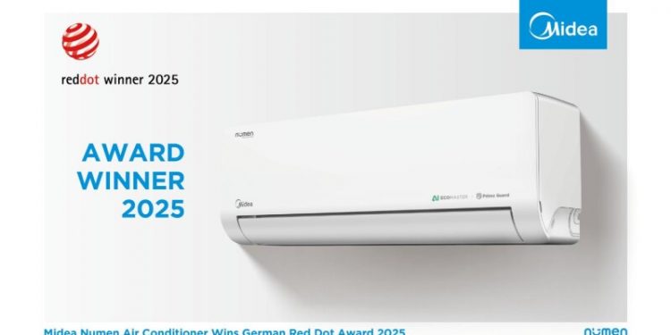 Midea Numen AC for Southeast Asia Earns German Red Dot Award for Groundbreaking Designs