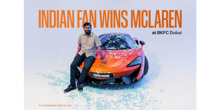 1win Delivers Major Fan Moment with McLaren Giveaway at BKFC Dubai