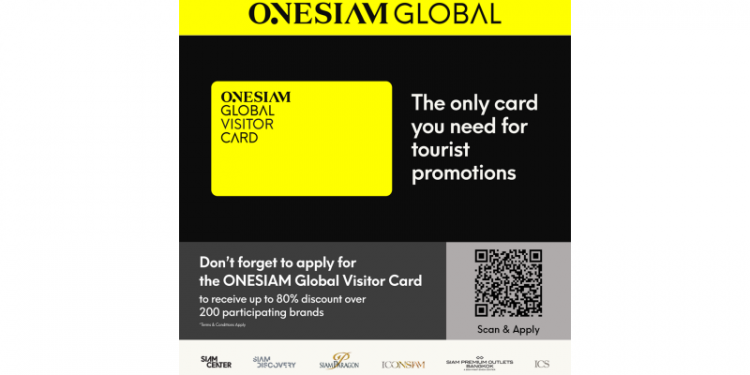 Siam Piwat Invites Modern Travelers to Discover the ‘ONESIAM Global Visitor Card,’ the Ultimate All-in-One Key to Premium Travel Experiences in Bangkok
