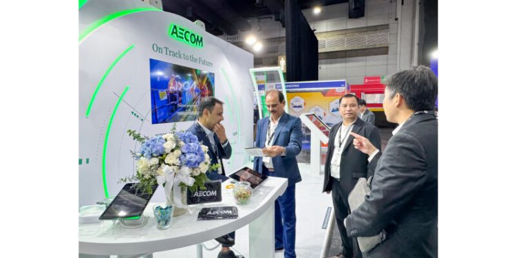 AECOM ‘On Track to the Future’ at Asia Pacific Rail 2025 with Digital and Sustainable Rail Solutions