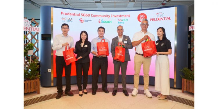 Prudential announces $880,000 community investment to celebrate SG60 and its move to Labrador Tower