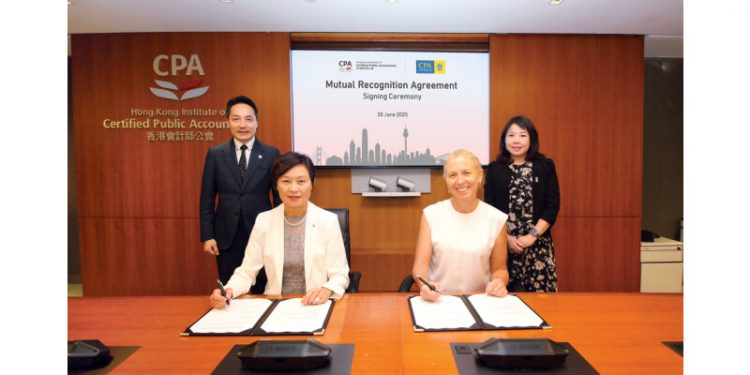 HKICPA renews its Mutual Recognition Agreement with CPA Australia