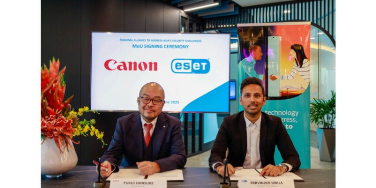 ESET and Canon Extends Regional Alliance to Combat Asia’s Security Challenges