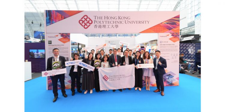 PolyU startups showcase innovation and entrepreneurial achievements at London Tech Week 2025