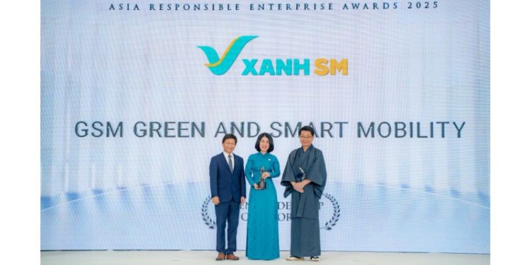 Green SM recognized for green leadership at AREA 2025