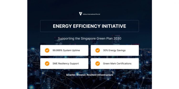 Vallous International Launches Energy Efficiency Initiative Aligned with Singapore Green Plan 2030