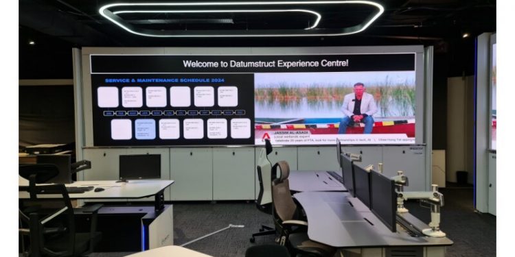 Datumstruct Enhances Singapore Experience Centre for Command Centre Technology