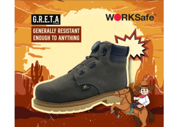 SafetySam Unveils WORKSafe Greta Safety Boot