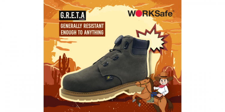 SafetySam Unveils WORKSafe Greta Safety Boot
