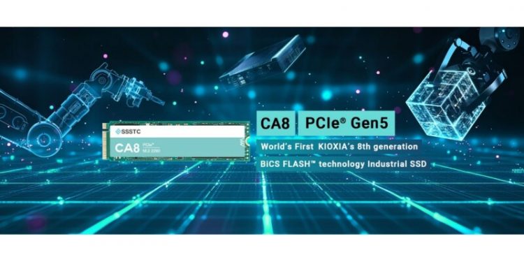 SSSTC Launches World’s First Industrial M.2 SSD Featuring KIOXIA’s 8th generation BiCS FLASH™ Technology and PCIe® 5.0 Interface
