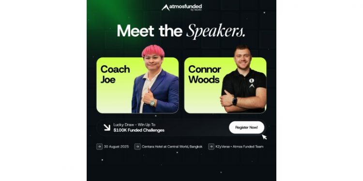 Atmos Funded to Host First Thailand Seminar Offering Up to USD 400,000 in Trading Capital