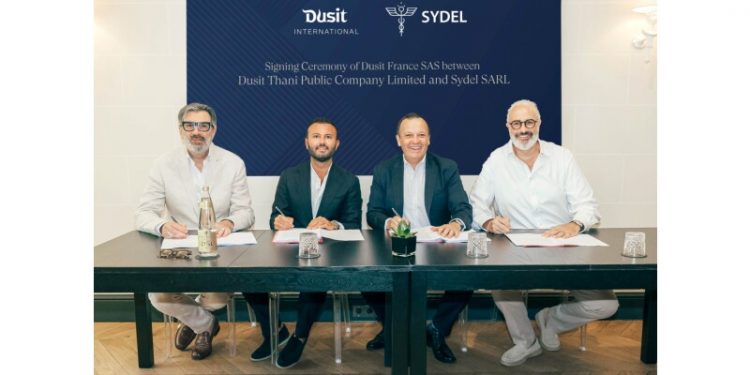Dusit International signs strategic partnership for hotel development in France