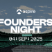 Aspire Announces Return of Founders Night, Singapore’s Largest Event for Startup Founders