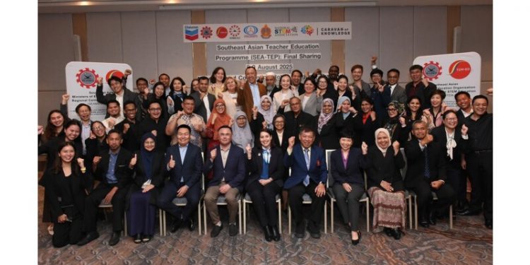 SEAMEO STEM-ED and Partners Highlight Two-Year SEA-TEP Program Success, Advancing STEM Teacher Education with Chevron’s Support