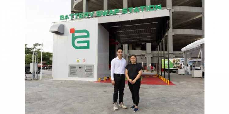 HDFX Powers the Launch of Singapore’s First EV Truck Battery Swop Station