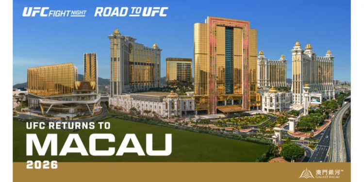 Galaxy Macau and UFC® Announce Multi-Event Strategic Partnership Agreement To Bring Three UFC Events to Galaxy Arena