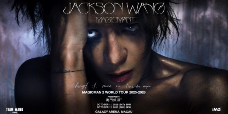 Jackson Wang MAGICMAN 2 WORLD TOUR 2025-2026 in Macau Presented by Galaxy Macau™ heads to Galaxy Arena