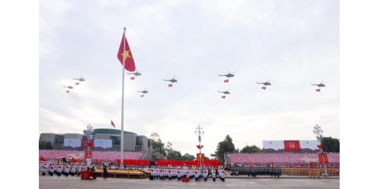 Absen 2,000㎡ LED Displays Illuminate Vietnam’s 80th National Day Celebrations at Ba Dinh Square