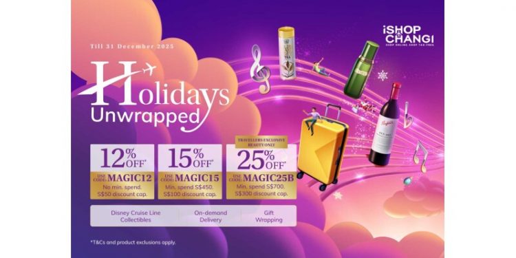 Rediscover the Spark: iShopChangi Singapore Makes Gifting Magical Again with Holidays Unwrapped